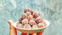 Tamarind balls are a Bajan delicacy.