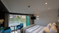 Unlike other river ships, Avalon's beds actually face the view! Credit: Avalon Waterways