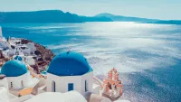 The stylish Greek island of Santorini rewards a visit. Credit: Shutterstock