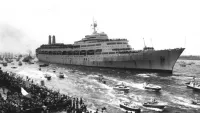 SS Canberra: James Bond’s troubled cruise ship that went to war