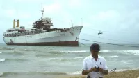 Putting up a fight right until the end the SS Canberra was a difficult ship to scrap Credit Cruiselinehistory