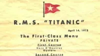 4 titanic menu