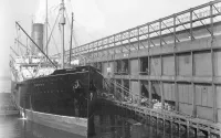 RMS Carpathia in port