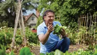 Raymond Blanc gardening