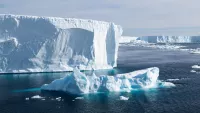 Antarctica icebergs