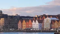Norway's pretty second city, Bergen, rewards a visit. Credit: Kaye Holland