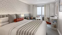 Vista offers 613 staterooms including this Veranda Stateroom. Credit: Oceania Cruises