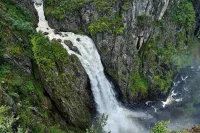 Caption Vøringsfossen Eidfjord