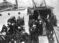 Titanic survivors on RMS Carpathia