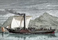PS Comet on the River Clyde 1812