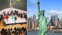 New York state of mind onboard new ship Viking Saturn