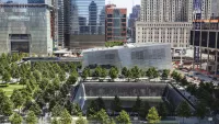 9/11 Memorial’s twin pools. Credit: Shutterstock