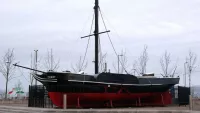 The replica of PS Comet in Port Glasgow Credit Wikicommons