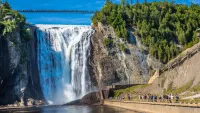 Admire Montmorency Falls on an excursion with Princess Cruises. Credit: Shutterstock