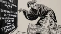 Titanic Satire Cartoon