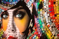 'Die Old, Live Slow' by British Artist Miss Buggs