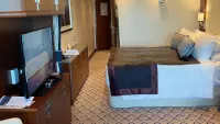 Suites onboard Ovation are super-sized. Credit: Kaye Holland