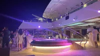 The ultra-luxurious Ovation is a great way to see Greece. Credit: Kaye Holland