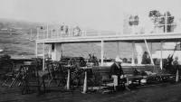 RMS Olympic Atlantic Storm