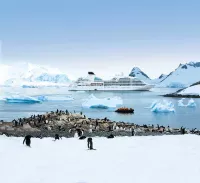 Seabourn Quest in Antarctica
