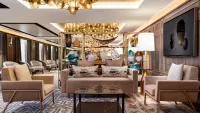 The Grand Lounge onboard Vista epitomises the ship's opulent feel. Credit: Oceania Cruises