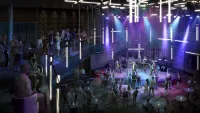 Enjoy live bands, music performances and DJs at Music Hall. Credit: Royal Caribbean