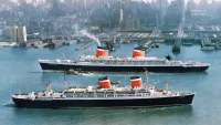 SS United States with SS America