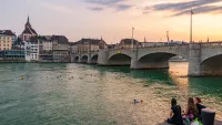 Basel is the most popular section of the Rhine for swimming. Credit: Shutterstock