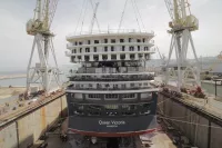 Queen Victoria’s refit in action
