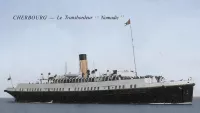 Cherbourg SS Nomadic colourised