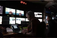 Director Will Kinder at work. Credit: Palma Pictures