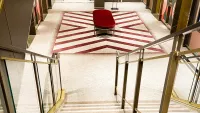 Queen Anne Red Staircase