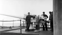 RMS Carmania gun