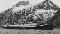 Hurtigruten DS Lofoten near Bodø in 1932