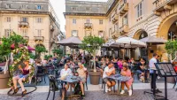 Soak up Valletta's buzzing café culture. Credit: Shutterstock