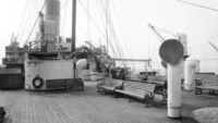 Titanic Olympic Third Class Deck Area Stern