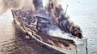 Seawise University Queen Elizabeth fire