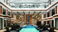 Take a dip in the hot tub for ultimate relaxation. Credit: NCL