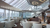 The 24-hour lounge offers a complimentary bar. Credit: MSC Cruises
