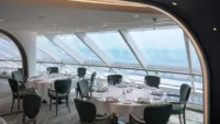 MSC Yacht Club restaurant serves up Mediterranean and International cuisine. Credit: MSC Cruises