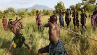 Stick fighting in South Africa