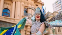 Feel its pulsating rhythm as swathes of samba dancers parade. Credit: Shutterstock