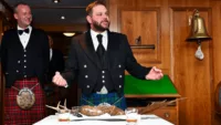 Hebridean Island Cruises haggis Burns night