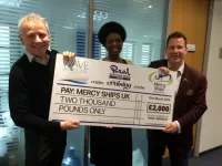 The Wave Awards raises £2,000 for Mercy Ships