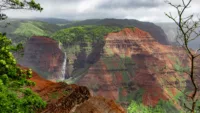 Waimea Canyon on Kauai Hawaii MA BO shutterstock 2499121795