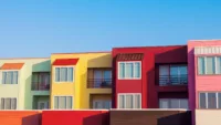 1 Colourful beachside apartments Credit Henryk Sadura and Shutterstock 1196464726 resized