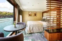 A suite onboard MS Lord Byron, one of the Riviera Travel ships sailing the Rhône | Credit: Riviera Travel