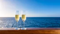Drink packages wine in cabin