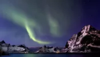 Lofotens Norway Northern Lights