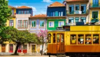 Iconic Porto tram